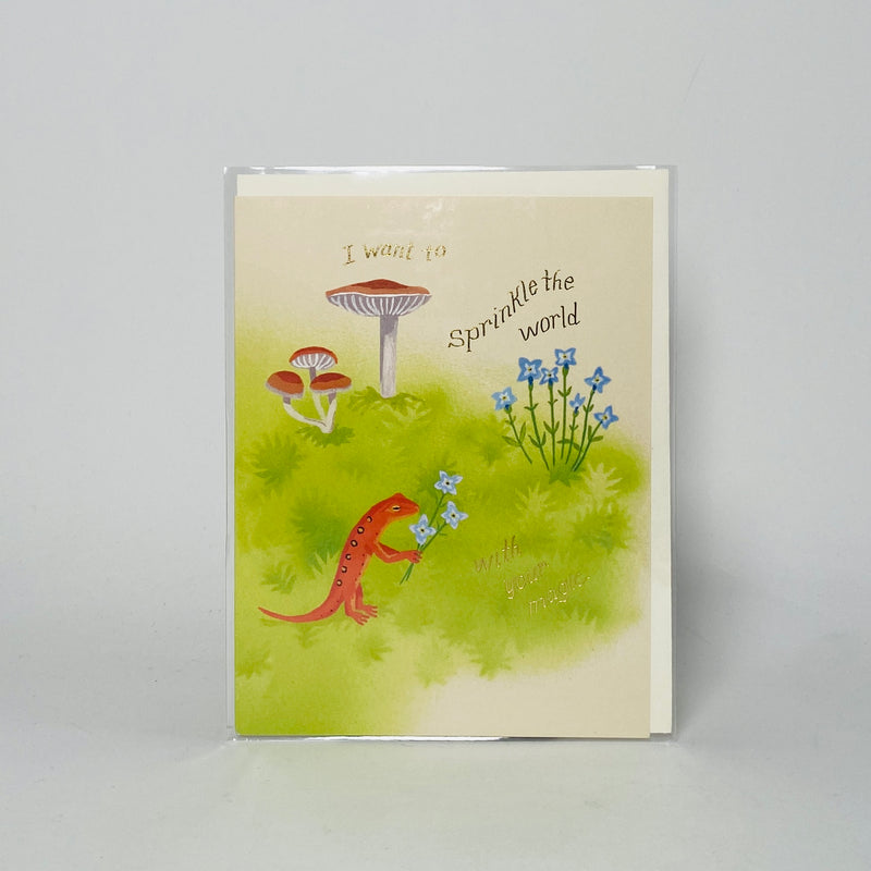 Gecko Magic - Red Cap Card