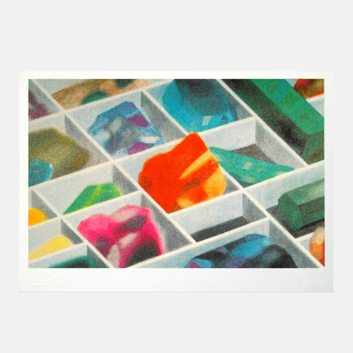 Gemstones Day A3 Print - Ciara Quilty-Harper x PageMasters
