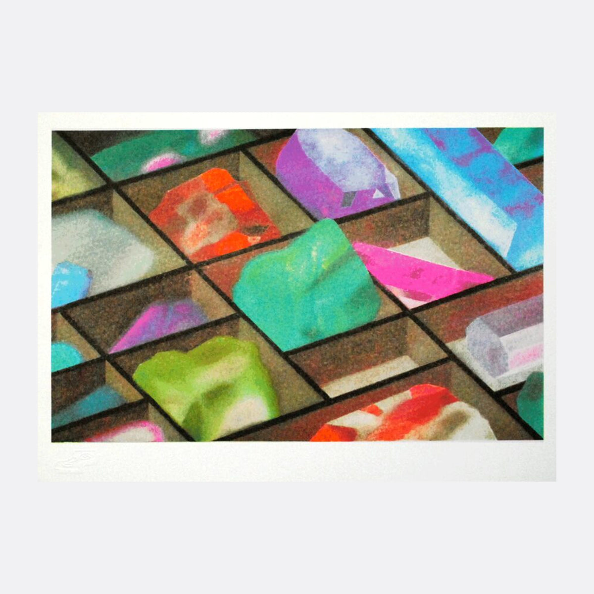 Gemstones Night A3 Print - Ciara Quilty-Harper x PageMasters