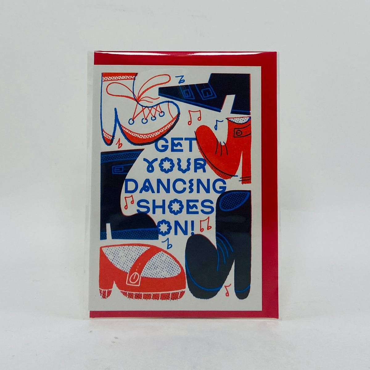 Get Your Dancing Shoes On! - Rebecca Buchanan Card