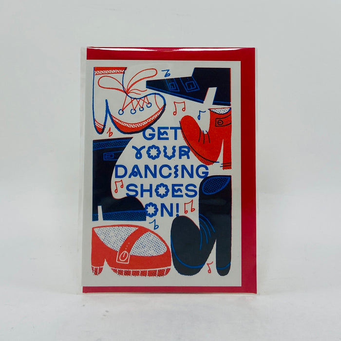 Get Your Dancing Shoes On! - Rebecca Buchanan Card