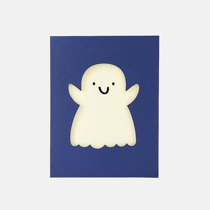 Ghost Die Cut Card - Rumble Cards