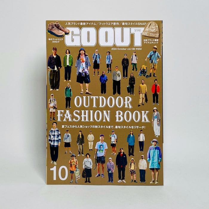 Go Out #180 - Outdoor Fashion Book - October 2024