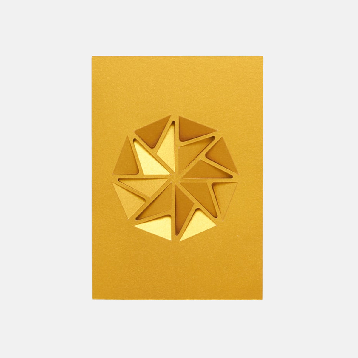 Gold Ornament - Dotsy Christmas Card