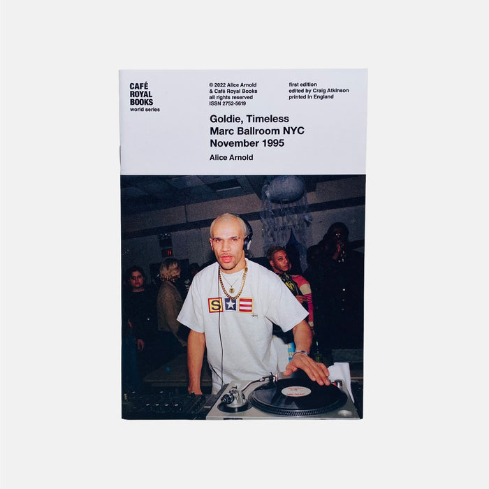 Goldie, Timeless Marc Ballroom NYC November 1995 - Alice Arnold
