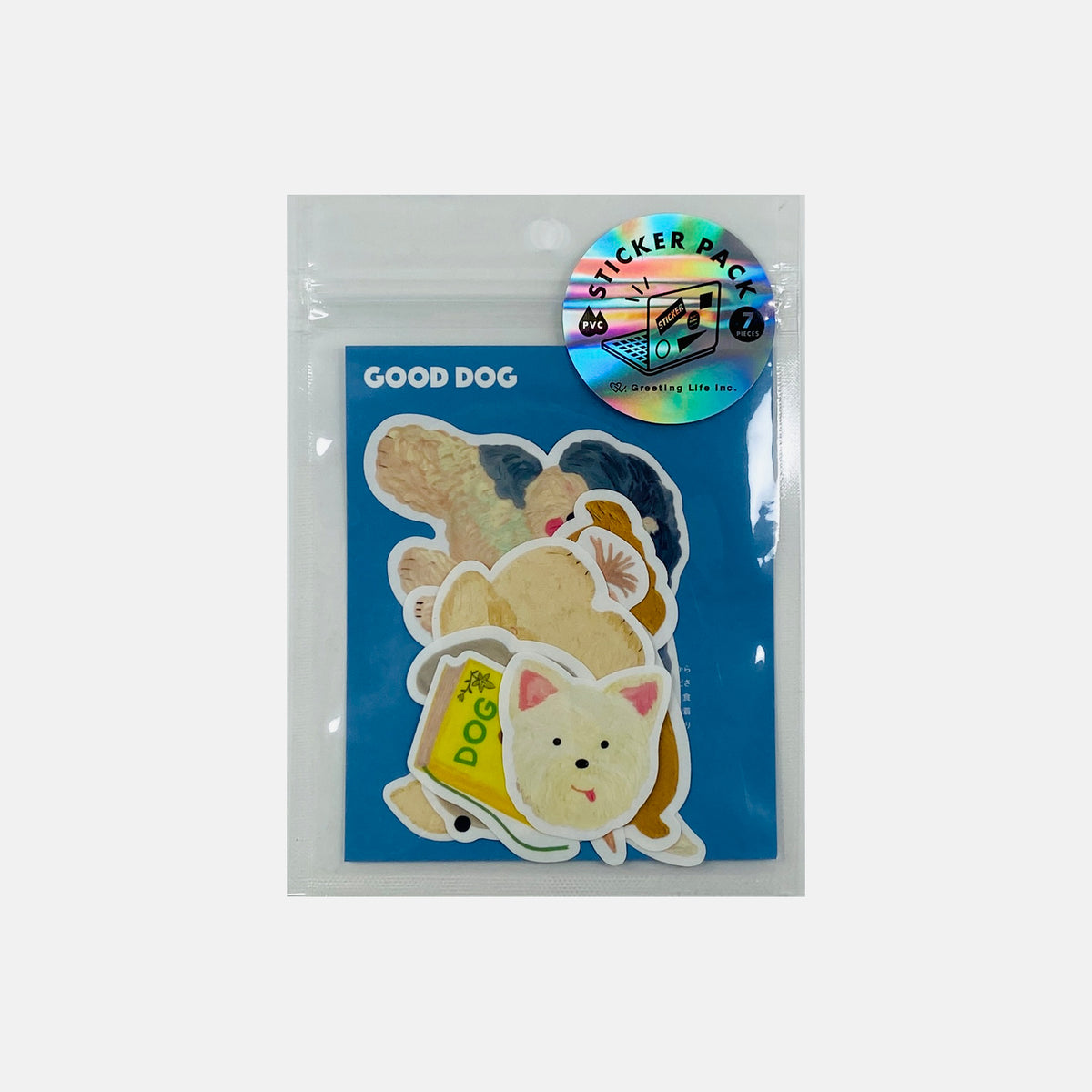 Good Dog by Sodeyama Kahoko - Greeting Life Sticker Pack
