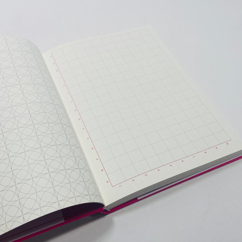 Grids & Guides - A Notebook for Visual Thinkers (Pink)