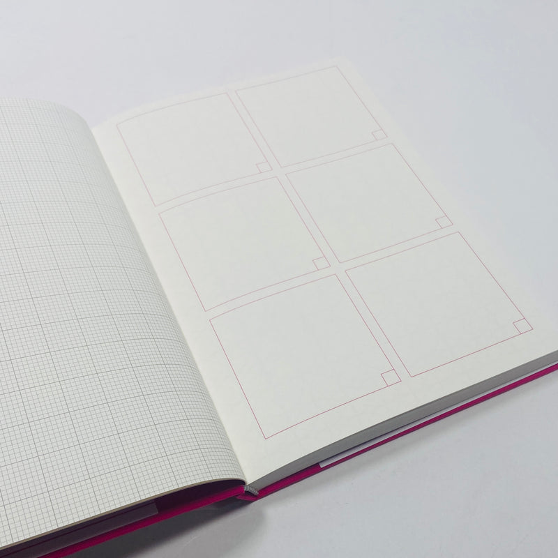 Grids & Guides - A Notebook for Visual Thinkers (Pink)