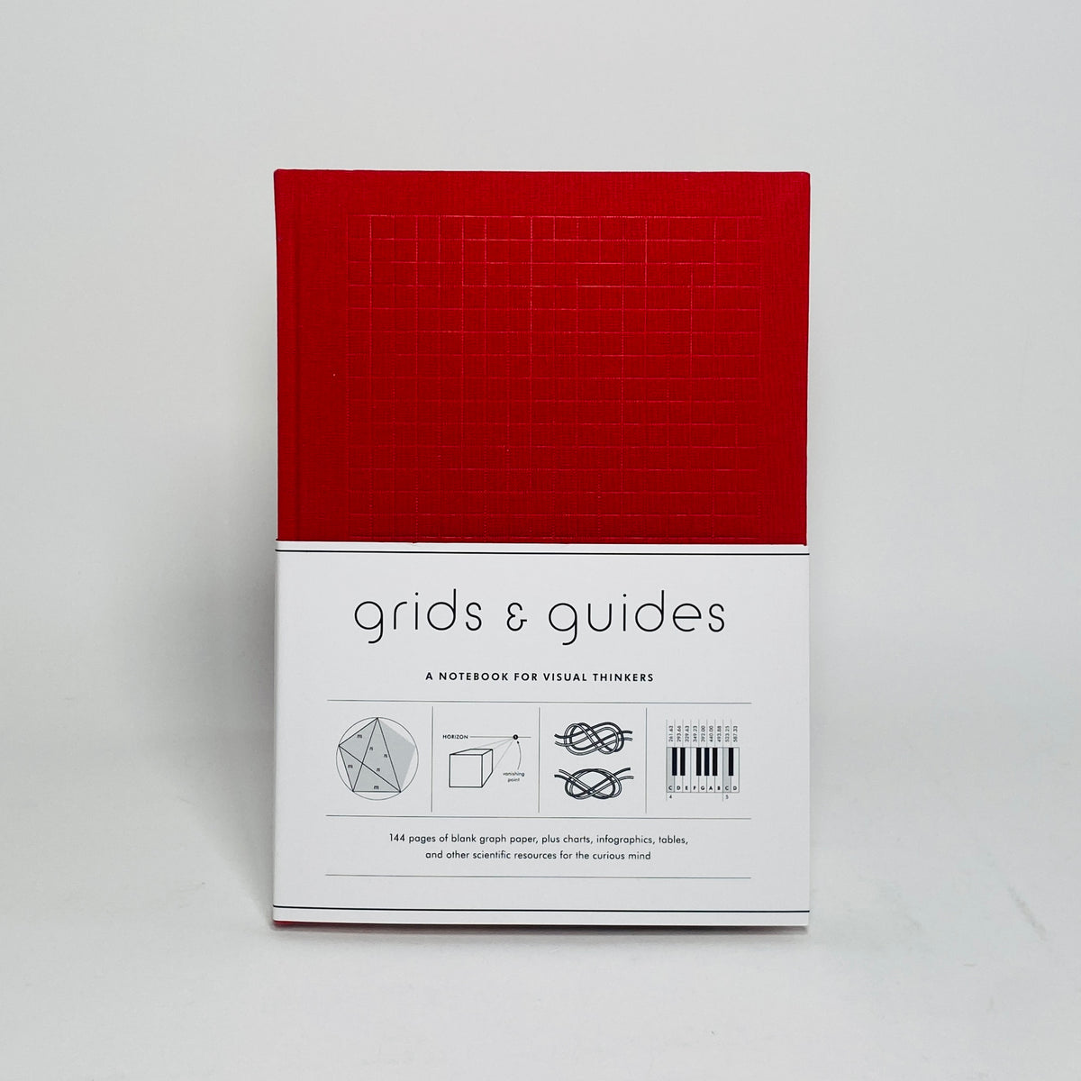 Grids & Guides - A Notebook for Visual Thinkers (Red)