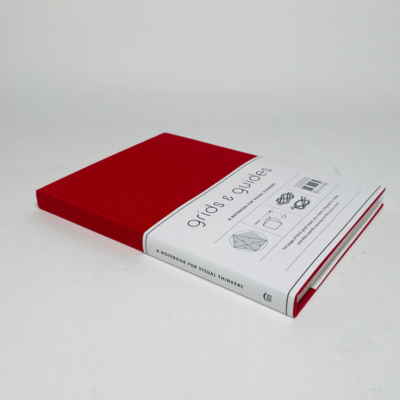 Grids & Guides - A Notebook for Visual Thinkers (Red)