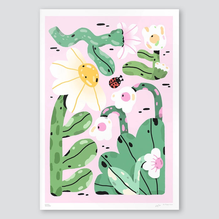 Growing A3 Print - Poppy Crew x Evermade