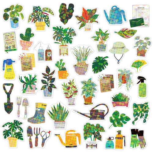House Plant Stickers - Greeting Life Haco