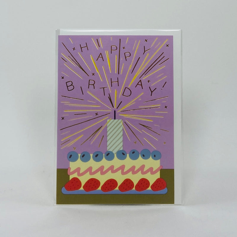 Happy Birthday - Wrap Card