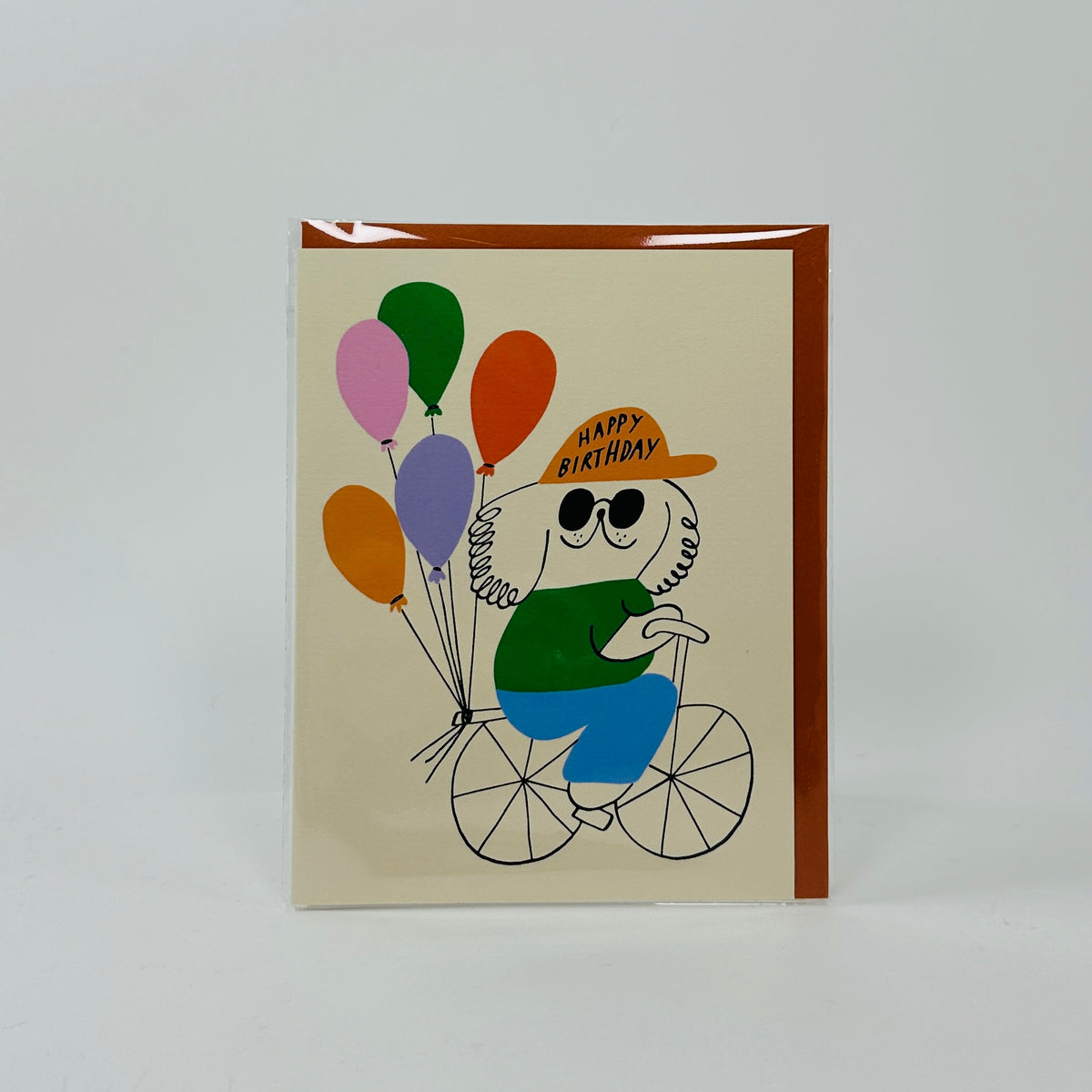 Happy Birthday Cool Dude - Wrap Card