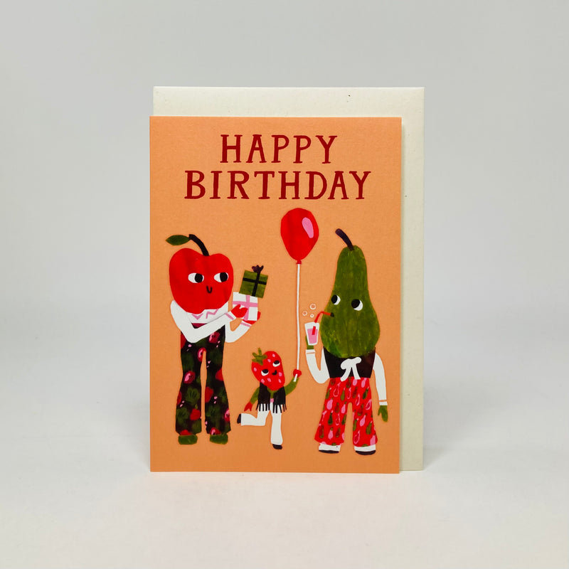 Happy Birthday Pear - Hadley Card