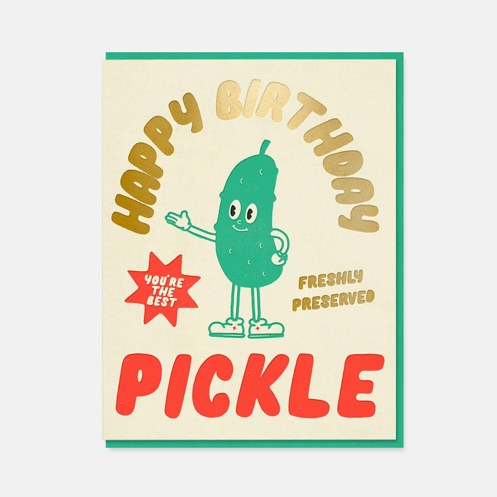 Happy Birthday Pickle - 1973 x The Toonies Card