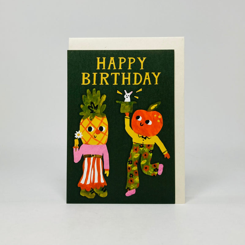 Happy Birthday Pineapple and Orange - Hadley Card