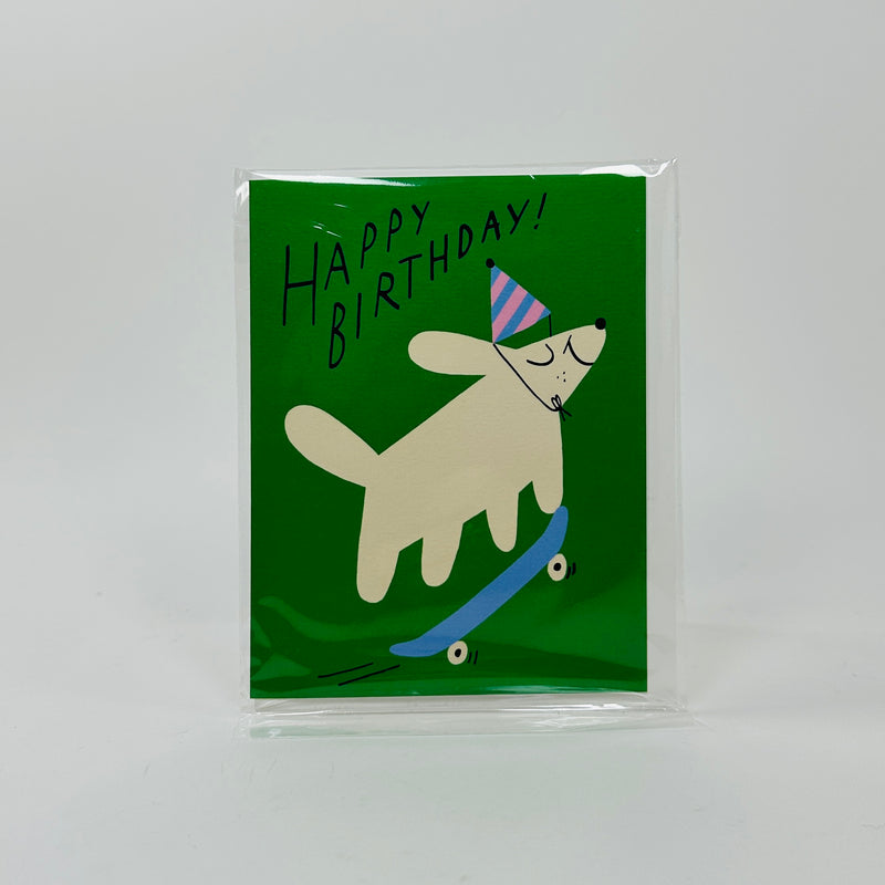 Happy Birthday Skateboard - Wrap Card