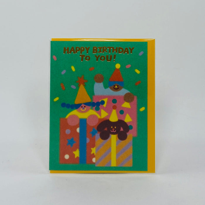 Happy Birthday To You - Wrap Card