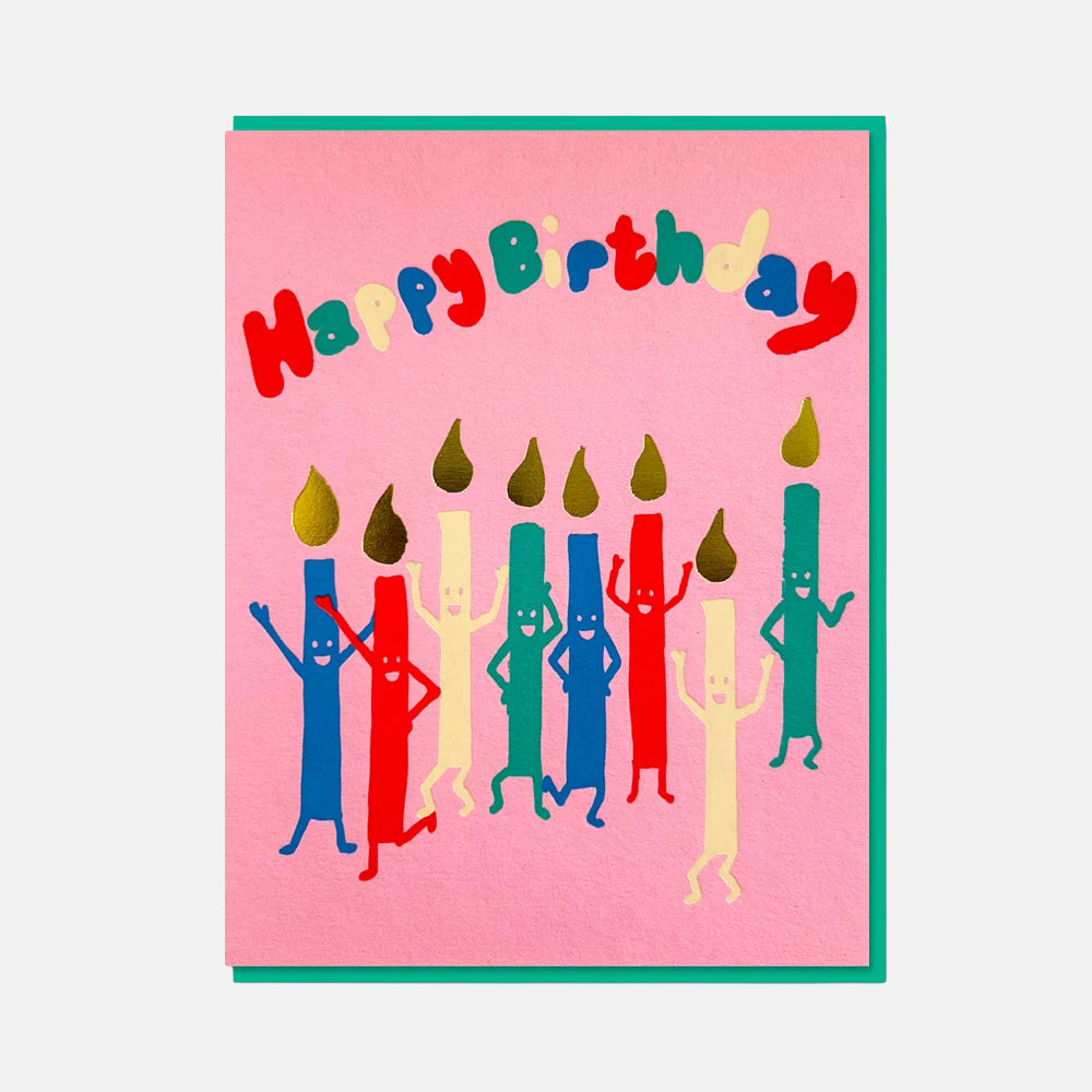 Happy Candles - 1973 Card