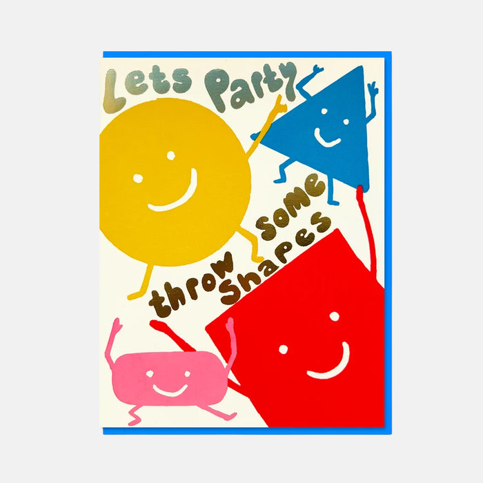 Happy Shapes - 1973 Card