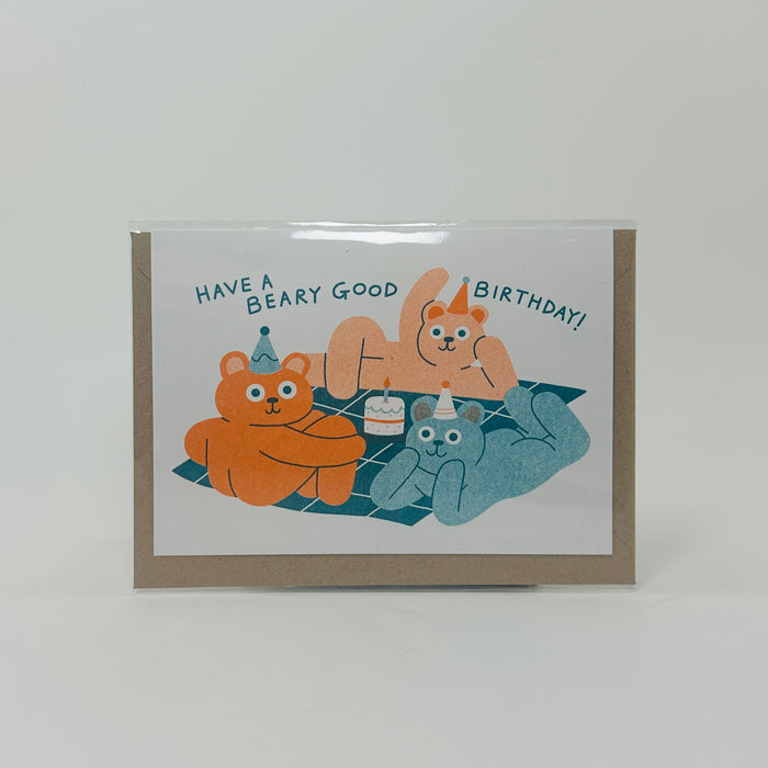 Have A Beary Good Birthday - Lauren Morsley Card