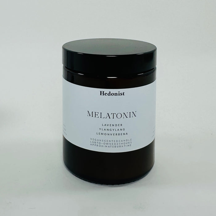 Hedonist Melatonin Candle - Lavender, Ylang Ylang & Lemon Verbena