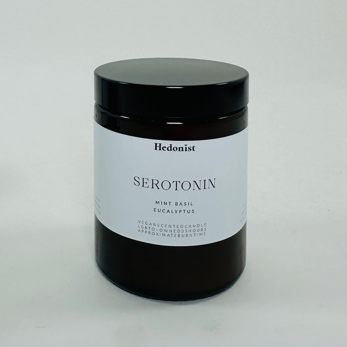 Hedonist Serotonin Candle - Garden Mint, Basil & Eucalyptus