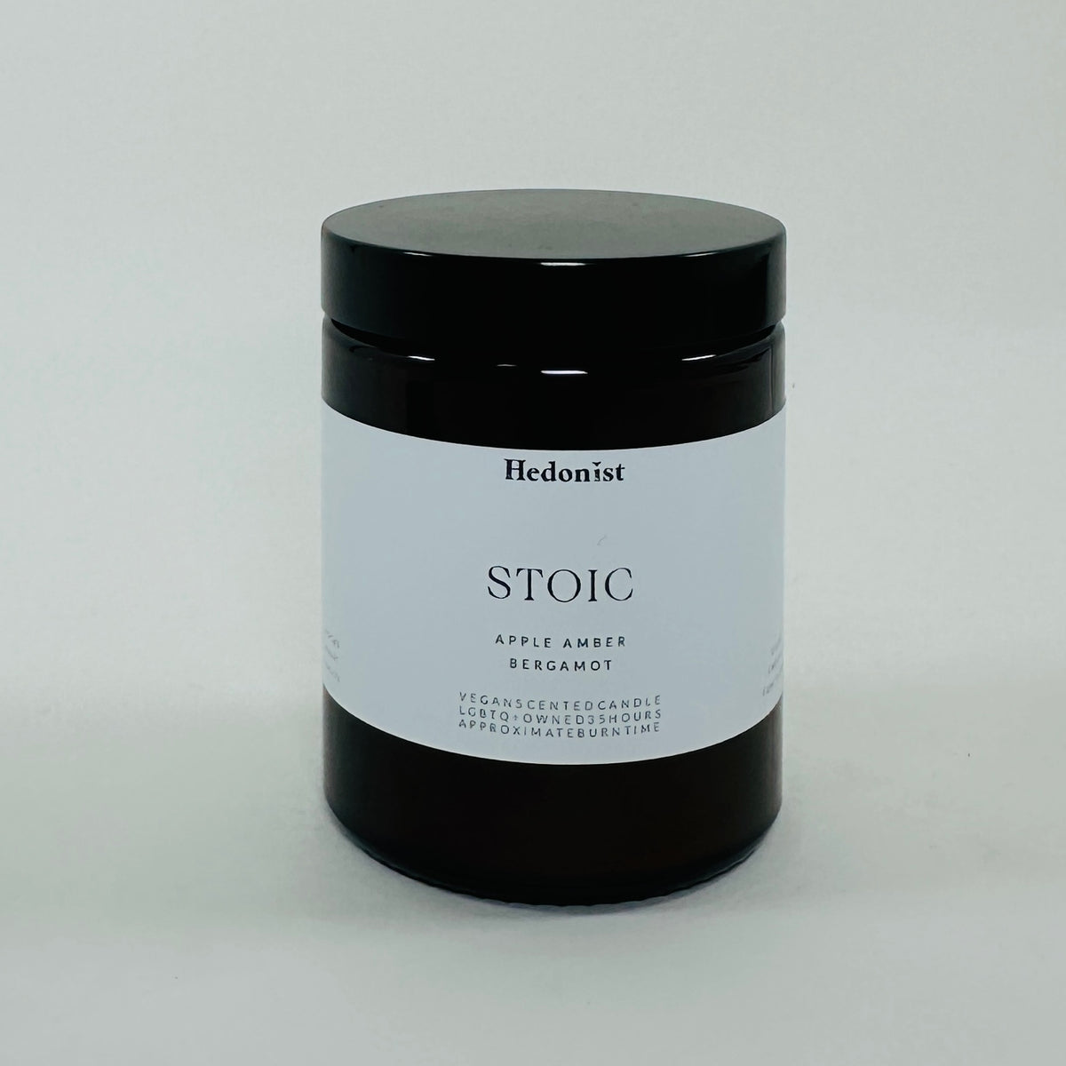 Hedonist Stoic Candle - Apple, Amber, Bergamot