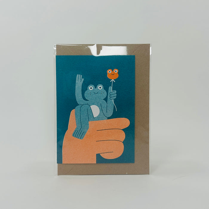 Hello Frog - Lauren Morsley Card