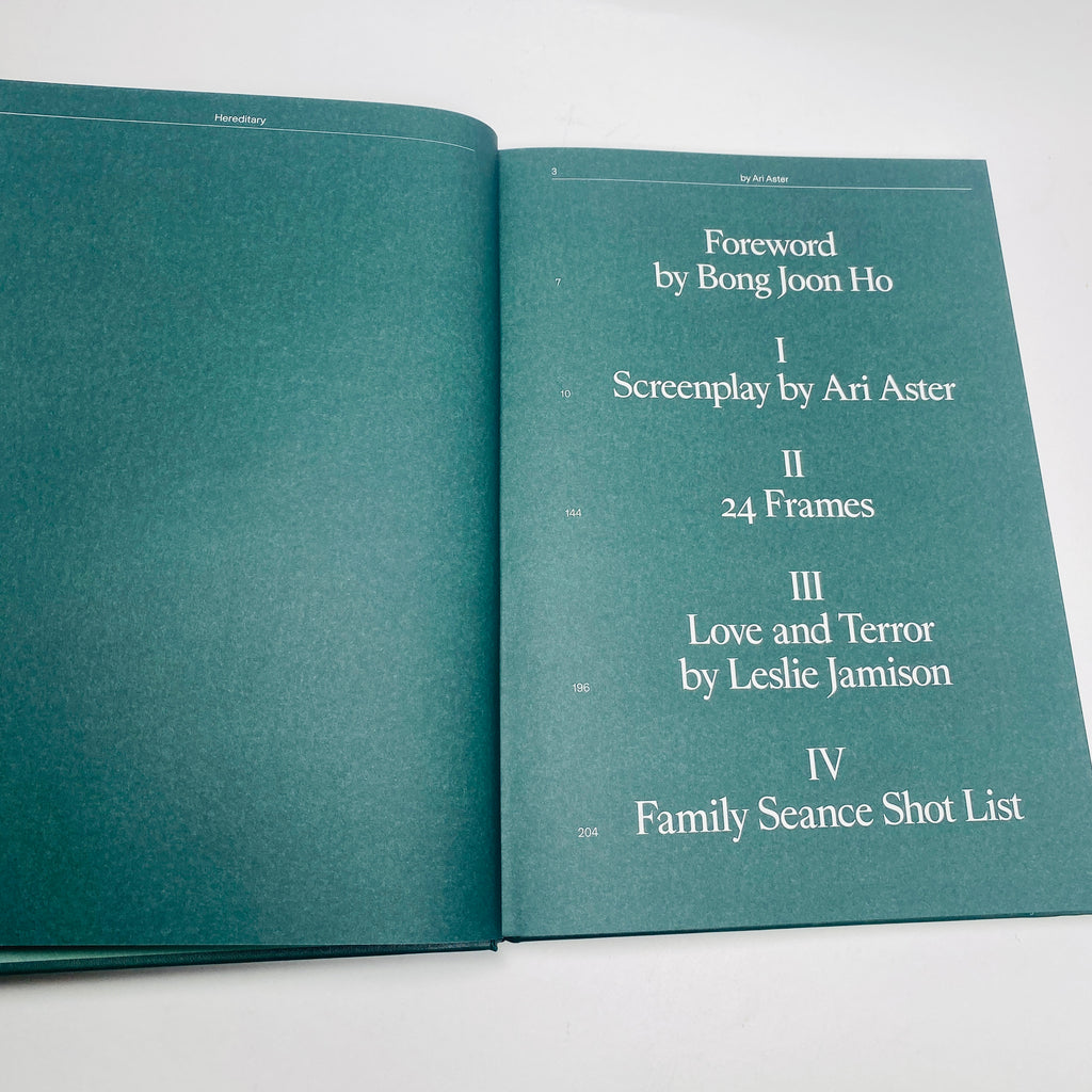 Hereditary Screenplay Book Unitom