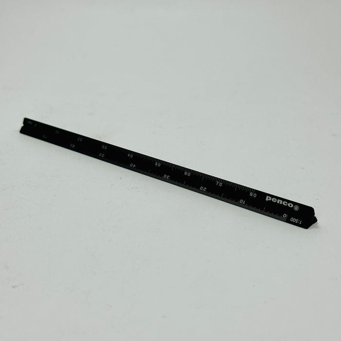 Hightide Penco Drafting Scale Ruler - Black