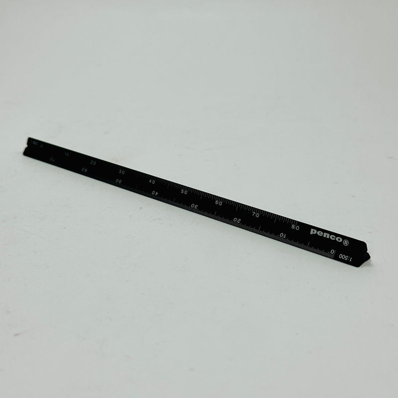 Hightide Penco Drafting Scale Ruler - Black