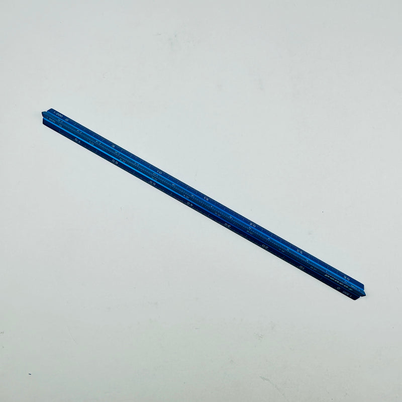 Hightide Penco Drafting Scale Ruler - Blue
