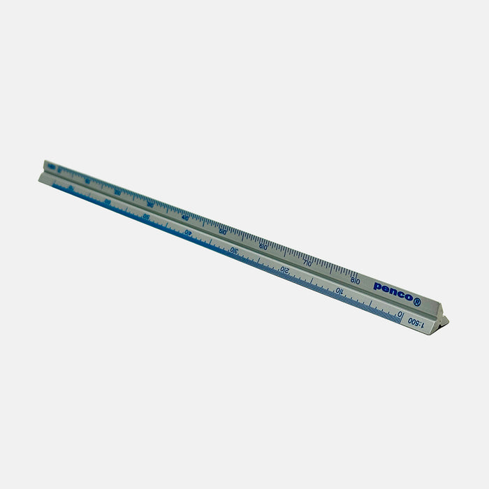 Hightide Penco Drafting Scale Ruler - Silver