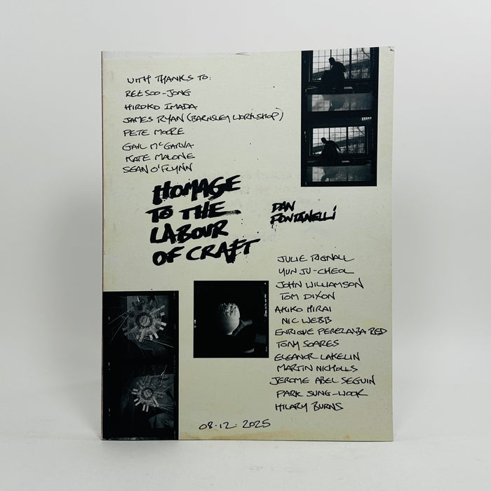 Homage To The Labour Of Craft - Dan Fontanelli