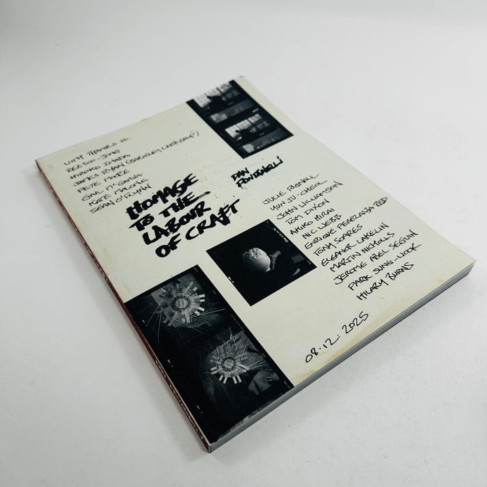 Homage To The Labour Of Craft - Dan Fontanelli