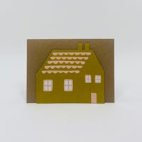 House Shaped Card - Donna Wilson