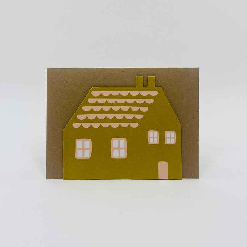 House Shaped Card - Donna Wilson
