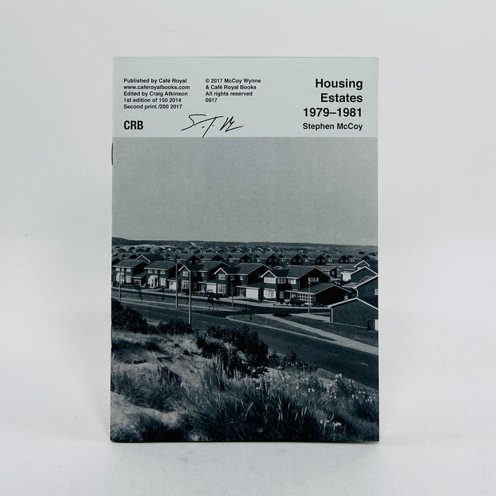 Housing Estates 1979-1981 - Stephen McCoy (Signed Copy)