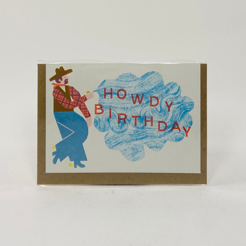 Howdy - Lizzie Lomax Card