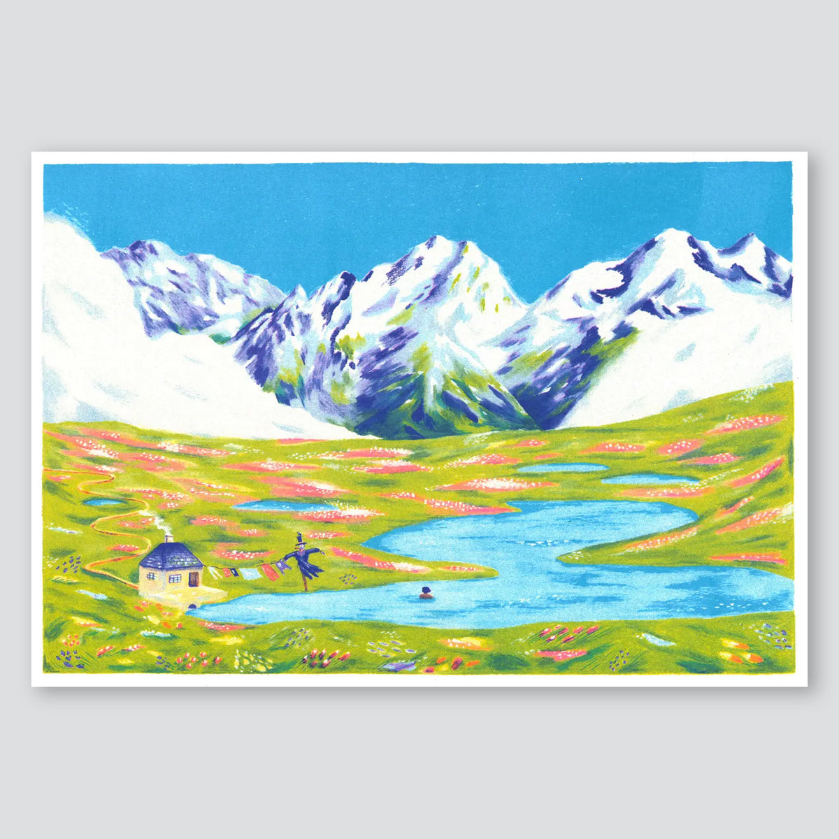 Howl's Moving Castle - Laura Olivieri A3 Print - KIBLIND Atelier