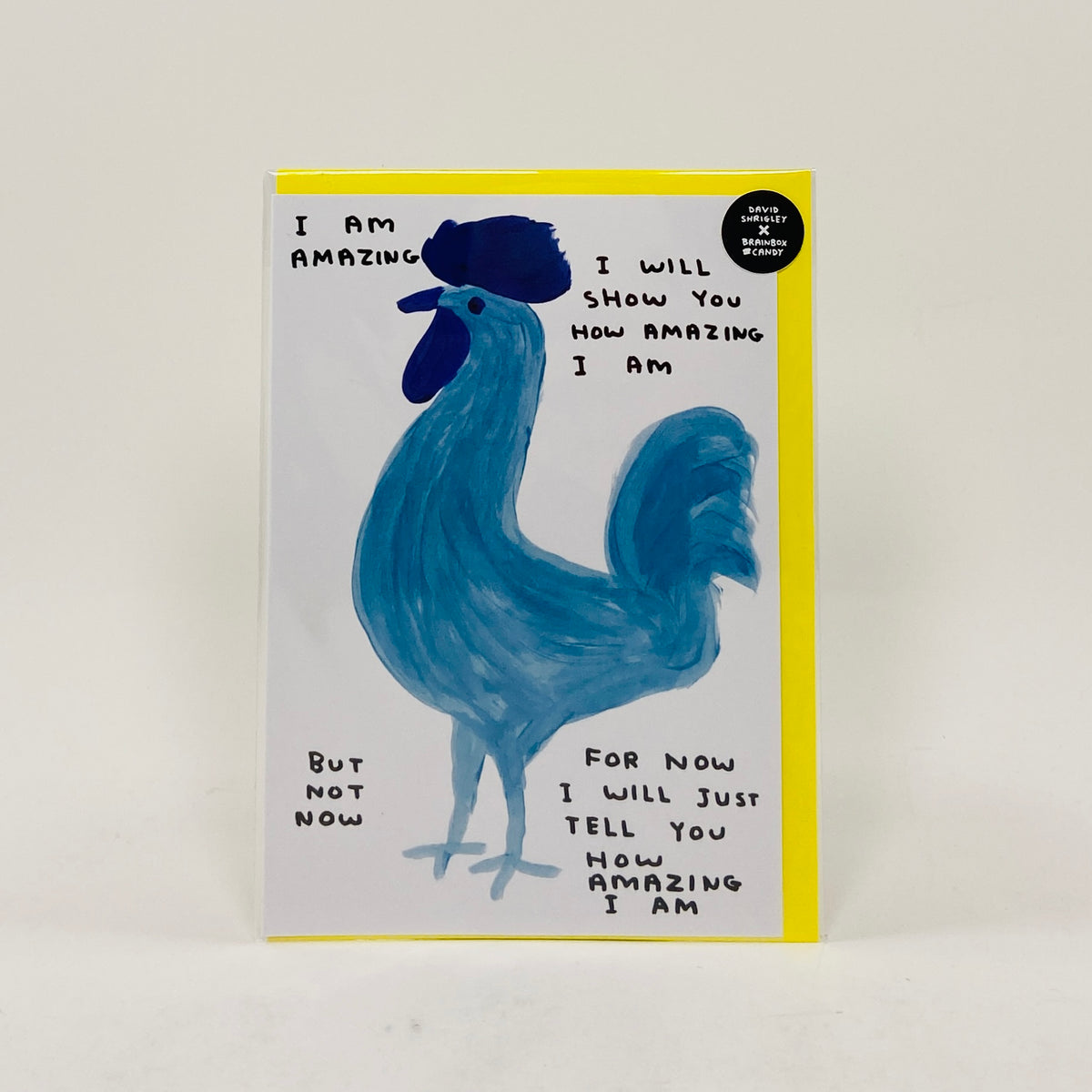 I Am Amazing - David Shrigley Card