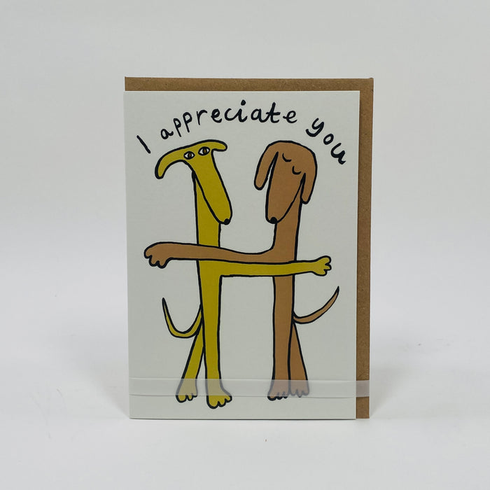 I Appreciate You - Wrap Card