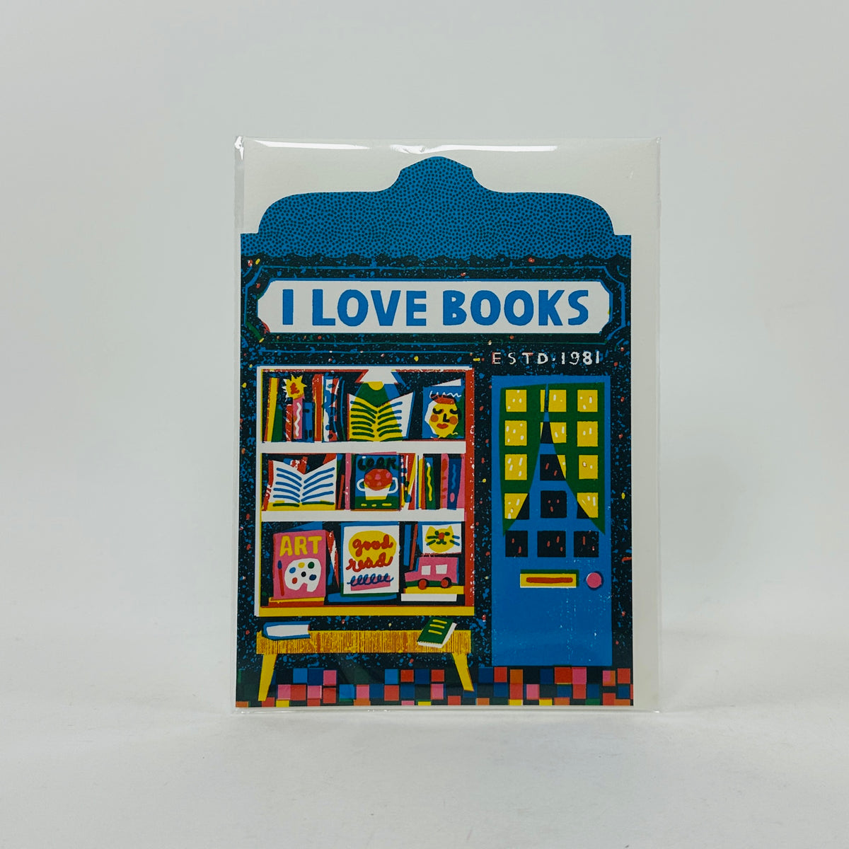 I Love Books - The Printed Peanut Card