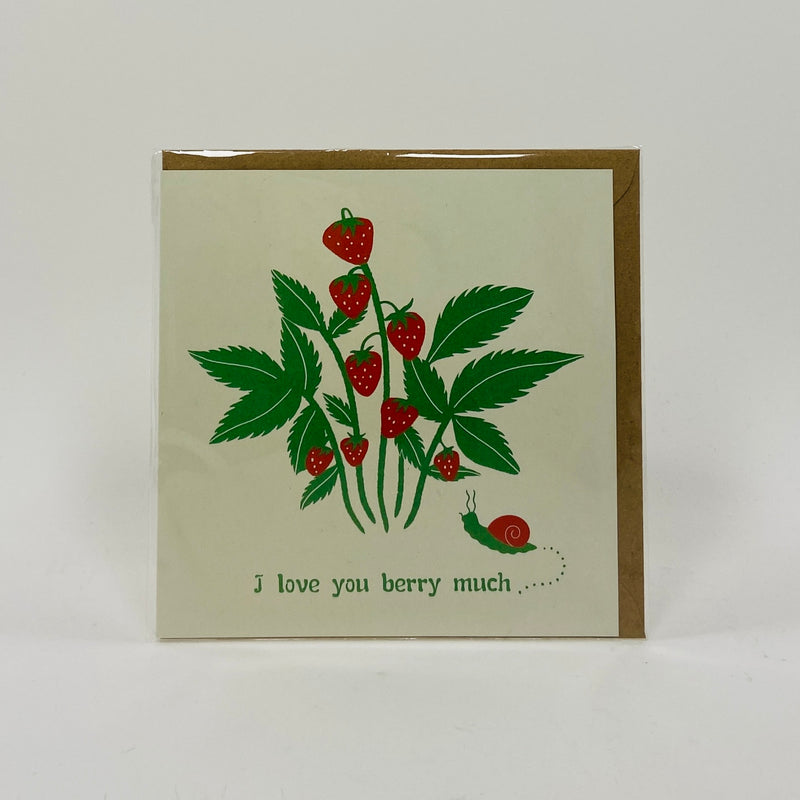 I Love You Berry Much - Becky Mann Card