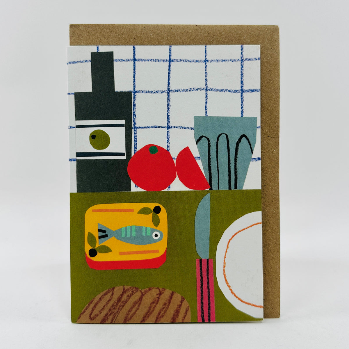 Tinned Fish - Studio Boketto Card