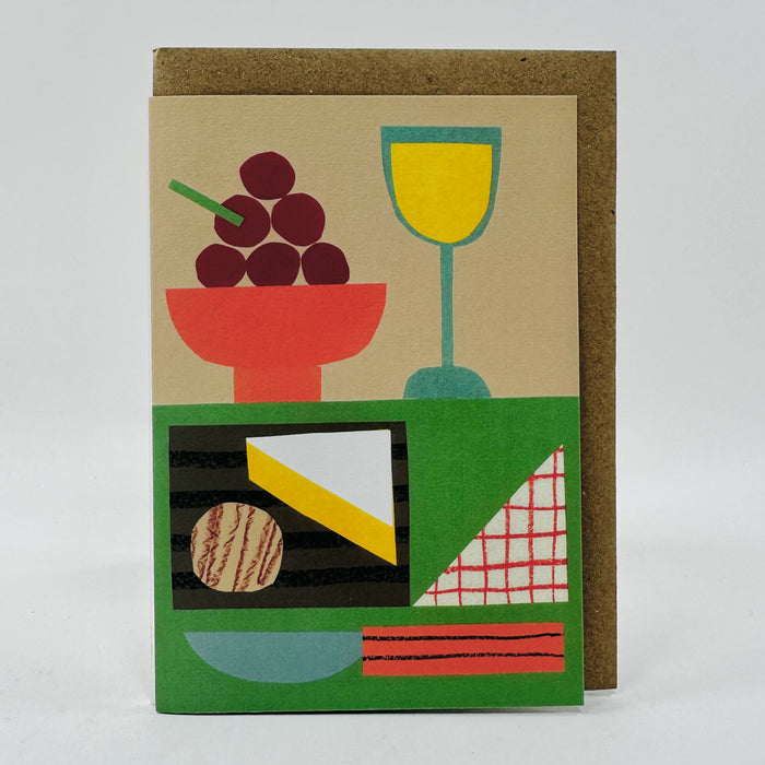 Cheese and Wine - Studio Boketto Card