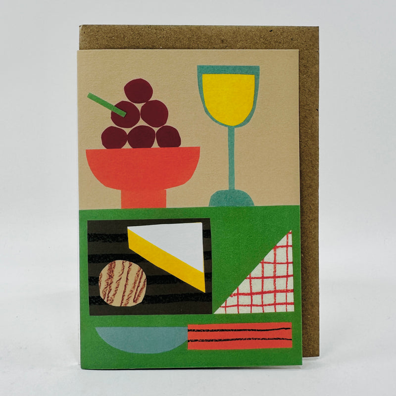 Cheese and Wine - Studio Boketto Card