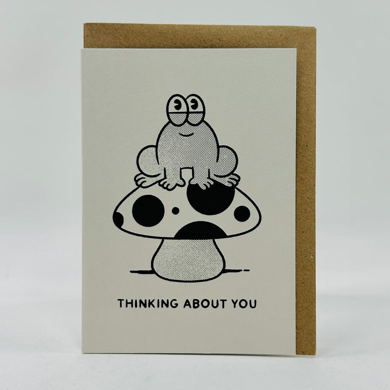 Toad Thinking About You - Studio Boketto Card